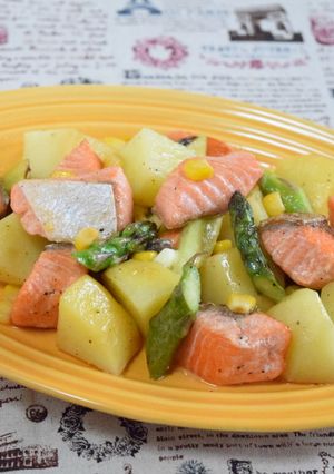 鮭とじゃがいものバターソテー-レシピのメイン写真