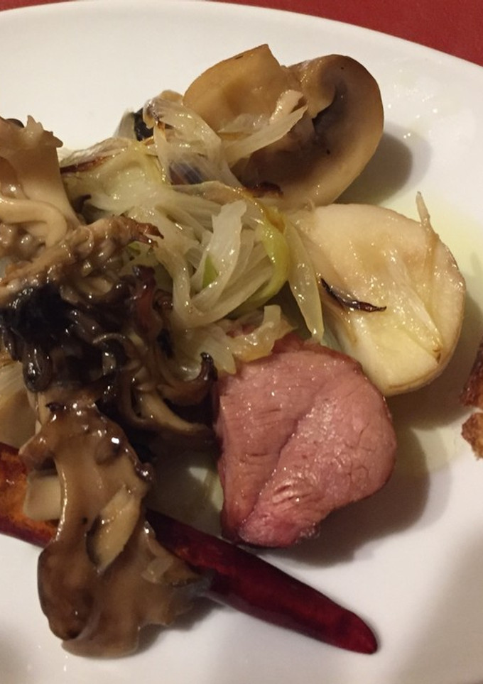 魚焼きグリルで簡単鴨ネギアヒージョ-レシピのメイン写真