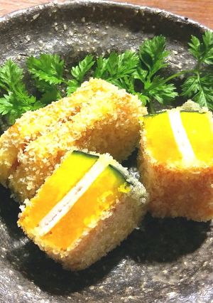 かぼちゃのハムカツ-レシピのメイン写真