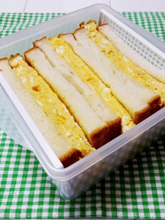 厚焼きたまごサンド-レシピのメイン写真