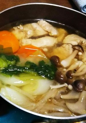 【冬】鶏塩鍋-レシピのメイン写真