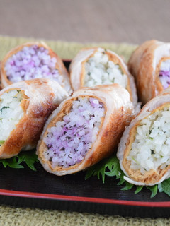 肉巻き稲荷-レシピのメイン写真