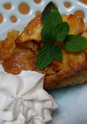 冬のおやつにしっとりリンゴケーキ-レシピのメイン写真