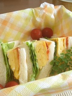 きららオムレツサンド-レシピのメイン写真