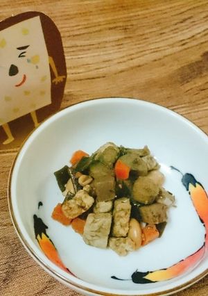 五目豆（大豆とテンペで一目だよ♪）-レシピのメイン写真