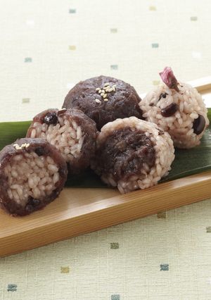 赤飯おはぎ-レシピのメイン写真