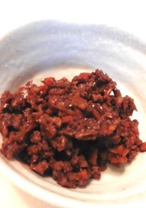 レンコンの肉味噌そぼろ-レシピのメイン写真