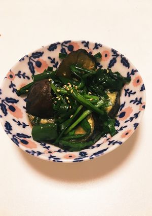 ナスとニラとピーマンの一品-レシピのメイン写真