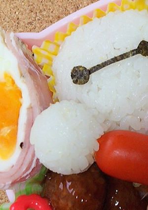 お弁当の隙間にオススメ！レンジでハム卵♪-レシピのメイン写真