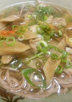 ささがきゴボウと鶏肉のケンチンそば-レシピのメイン写真