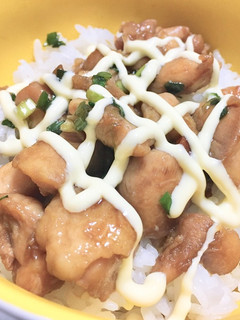 鶏マヨ丼-レシピのメイン写真