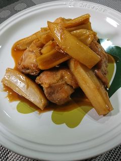簡単☆鶏モモとシャキっと蓮根さっぱり炒め-レシピのメイン写真