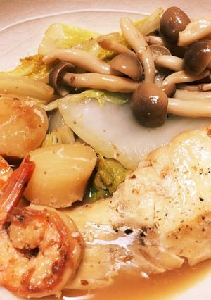 白身魚と野菜の白ワイン蒸し-レシピのメイン写真