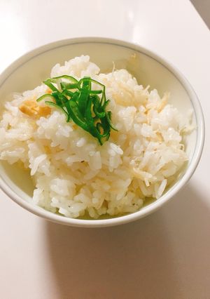 無添加、安心♬ ホタテの炊き込みご飯-レシピのメイン写真