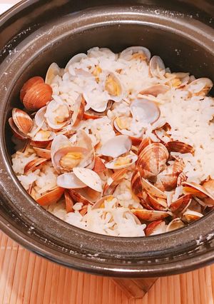 土鍋deあさりご飯☆彡-レシピのメイン写真