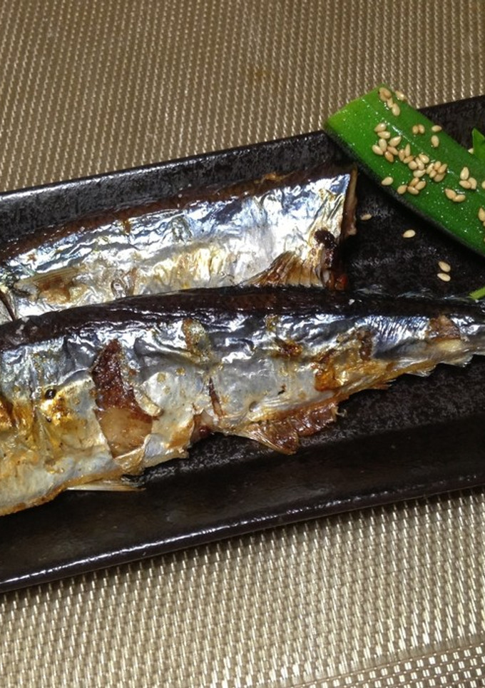 簡単♪秋刀魚の塩焼き-レシピのメイン写真
