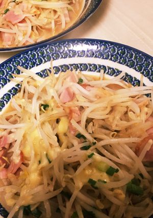 5分で簡単！もやしとベーコンのチーズ焼き-レシピのメイン写真