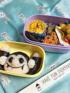 ハロウィン!バンパイア弁当-レシピのメイン写真