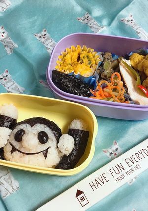 ハロウィン！バンパイア弁当-レシピのメイン写真
