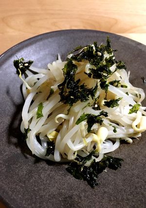 ズボラの一品❁カサ増し 七味もやし-レシピのメイン写真