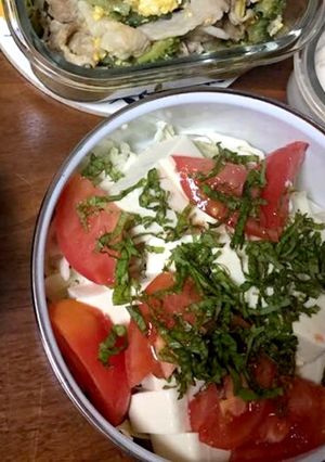 豆腐サラダ-レシピのメイン写真
