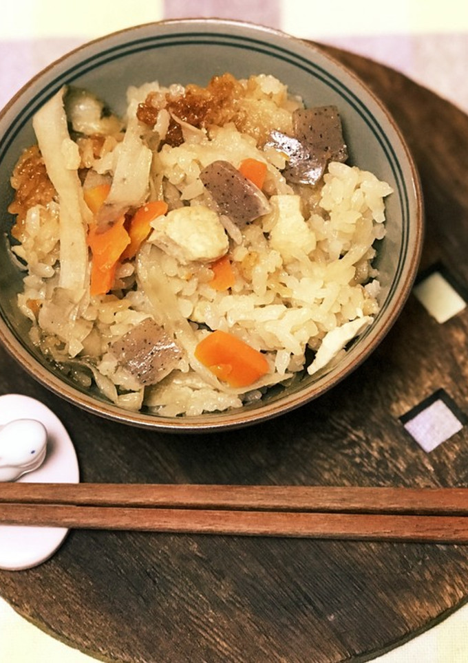 炊飯器で簡単！炊き込みご飯-レシピのメイン写真