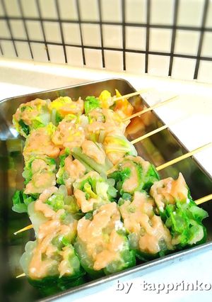 簡単☆おでんや鍋に☆白菜ぐるぐる肉団子-レシピのメイン写真