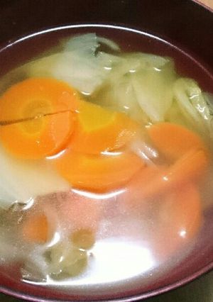 野菜コンソメスープ☆冬にぴったり！☆-レシピのメイン写真