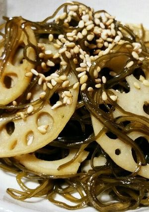 簡単！れんこんとすき昆布のきんぴら-レシピのメイン写真