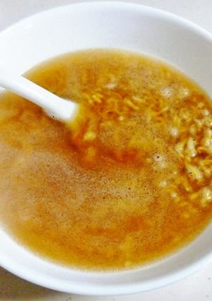 【チキンラーメン活用】むしゃくしゃスープ-レシピのメイン写真