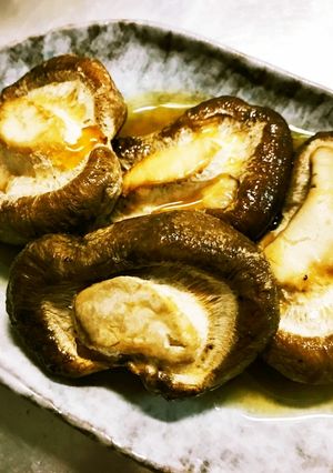 おっきい椎茸のシンプル焼き♪-レシピのメイン写真