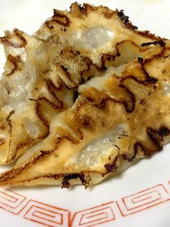 鶏ひき肉でサッパリ焼き餃子-レシピのメイン写真