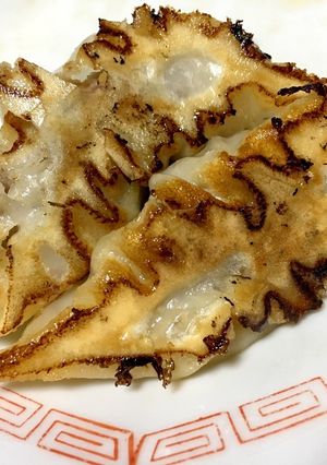 鶏ひき肉でサッパリ焼き餃子-レシピのメイン写真
