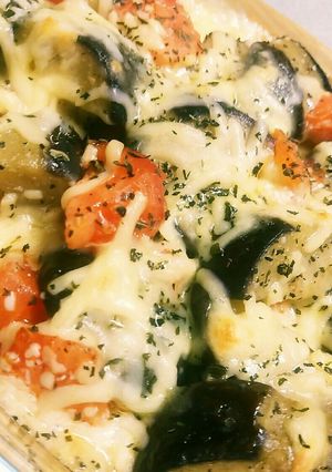茄子とトマトのチーズ焼-レシピのメイン写真