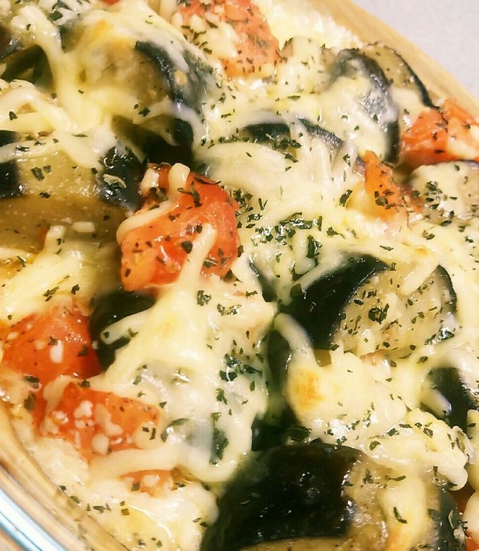 茄子とトマトのチーズ焼-レシピのメイン写真