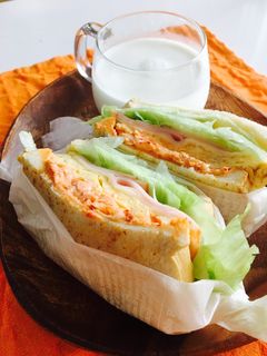 キムチのホットサンド-レシピのメイン写真