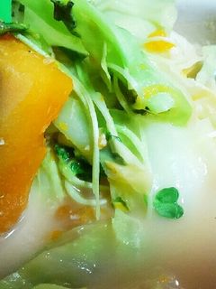 味噌汁カボチャスープ-レシピのメイン写真