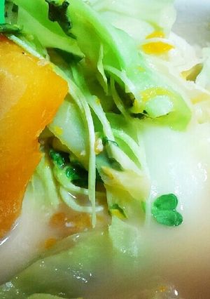 味噌汁カボチャスープ-レシピのメイン写真