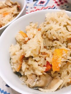 簡単!余り物で炊飯器、炊き込みご飯☆-レシピのメイン写真