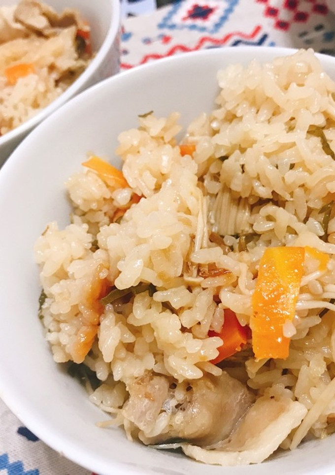 簡単！余り物で炊飯器、炊き込みご飯☆-レシピのメイン写真