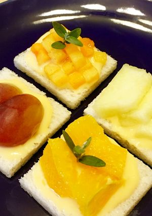 ひとくちオープンサンド-レシピのメイン写真