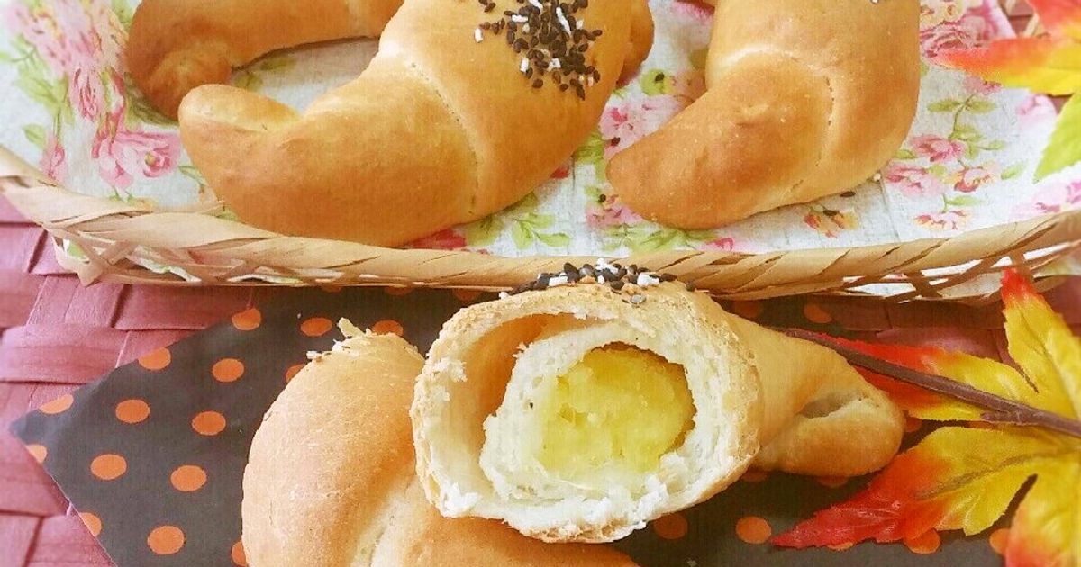 作業時間は5分だけ！捏ねないパン♪塩パン by ♪♪maron