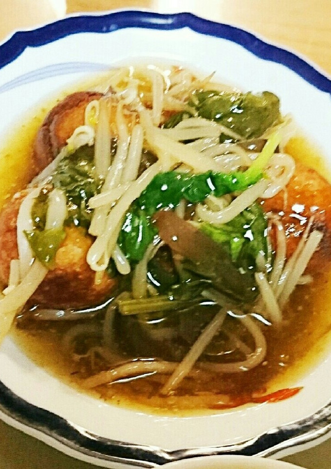 さつまいも揚げ団子の野菜あんかけ-レシピのメイン写真