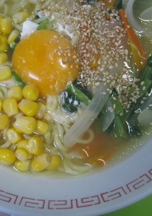 コーンラーメン（塩）-レシピのメイン写真