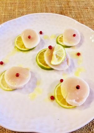 ホタテのすだちカルパッチョ-レシピのメイン写真