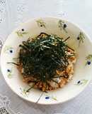 私のお気に入り☆納豆ご飯にチョイ足し！