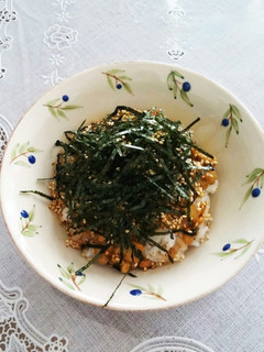 私のお気に入り☆納豆ご飯にチョイ足し!-レシピのメイン写真