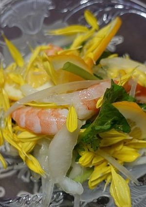 洋梨とセロリのサラダオレンジ生姜ドレ-レシピのメイン写真