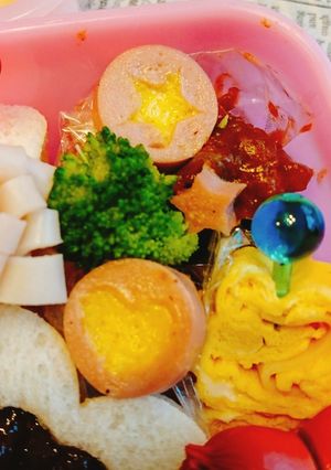 簡単お弁当おかず 魚肉ソーセージの卵焼き-レシピのメイン写真