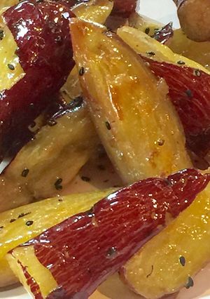 母さんの大学いもは、酸味が美味しいのょ-レシピのメイン写真